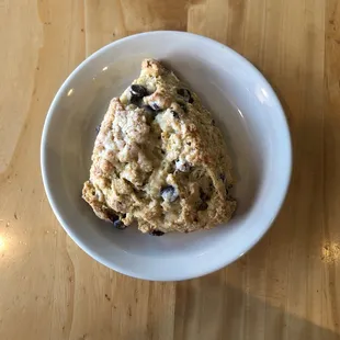 Chai chocolate chip scone!