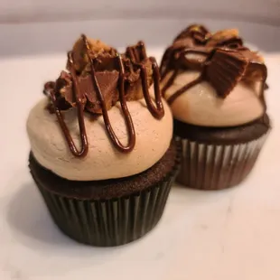 Peanut butter bliss cupcakes
