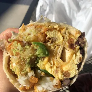 Breakfast burrito