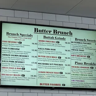 Menu as of 8-25-24