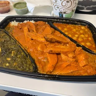 HUGE take out of Butter Chicken