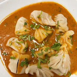 Jhol momo chicken