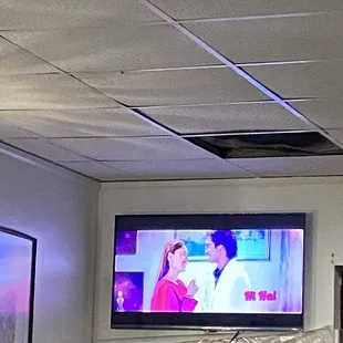 They show Bollywood movies