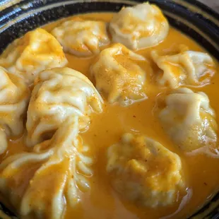 Jhol momo