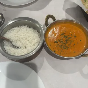 Shrimp Tikka Masala- lunch