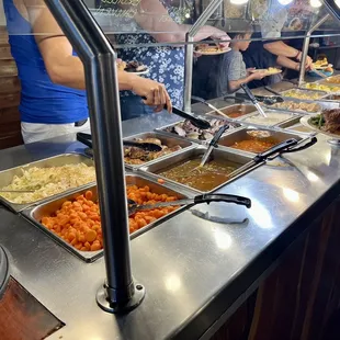 Meats and vegetables