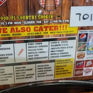 They have different items on the buffet depending on what day you go. Everything was super fresh and delicious