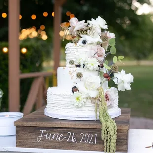 Our beautiful cake
