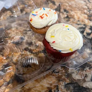 Dry cupcakes ..