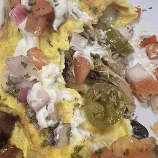 The Southwest Omelette Breakfast