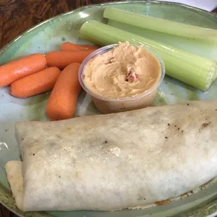 Chicken salad wrap