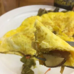 Omelette at Butter It Up restaurant, by 50statesby25.com