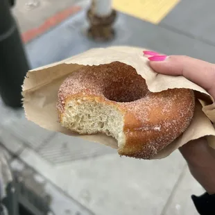 Cinnamon Sugar Donut