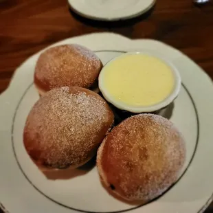 Raspberry Beignets