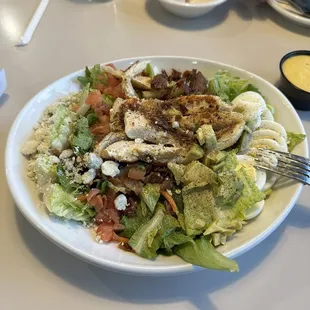 Cobb Salad with Honey Mustard