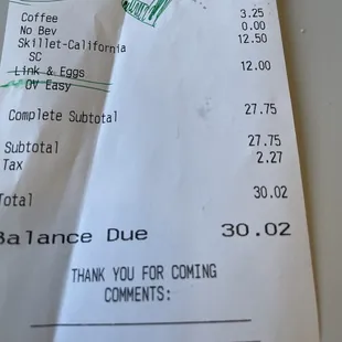 Plus $5 tip