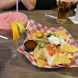 loaded nachos no meat