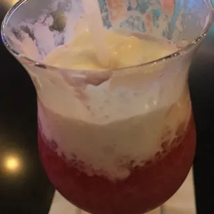 dessert, drink