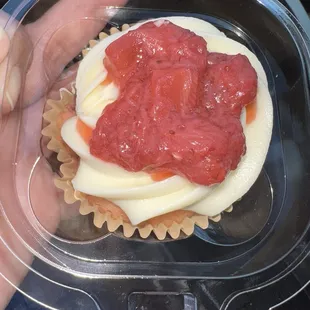 Strawberry cupcake
