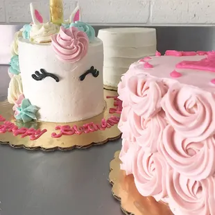Fun custom order cakes!
