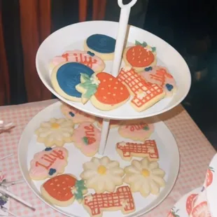 The most adorable "Berry 1st Birthday" themed cookies for my baby girl's first birthday! Always the best cookies ever!