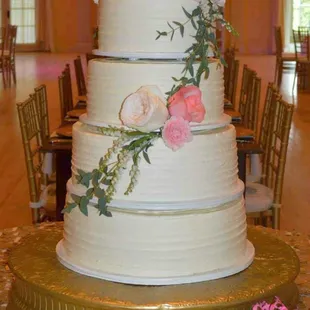 a wedding cake