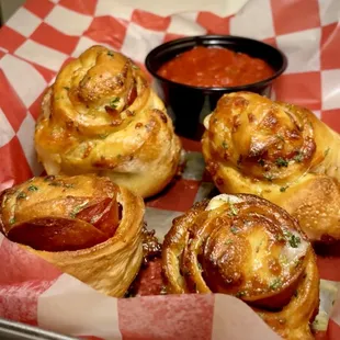 Pepperoni Pinwheels