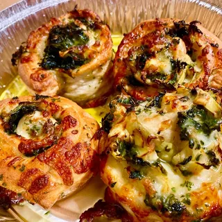 Spinach Artichoke Pinwheels