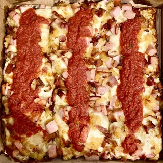 Buttercrust Square Pizza 22x22x2