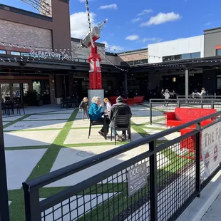 Courtyard area