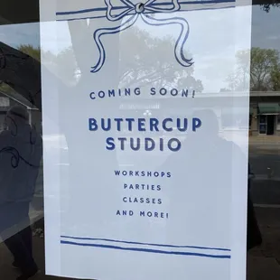 Upcoming Baking class studio