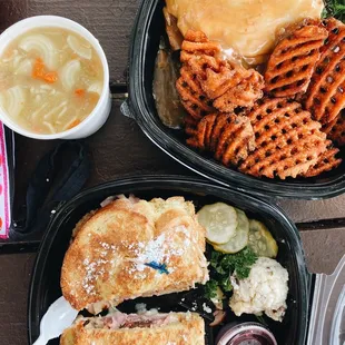 Open Faxes Turkey Sandwich