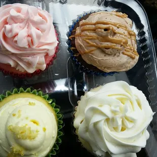 Strawberry, Peanut Butter Chocolate, Lemon Zest, and Wedding Day.