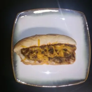 Chili cheese Hot dog for the kids
