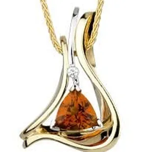Stunning Citrine Pendant by Mark Schneider