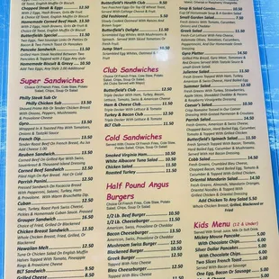 Menu Side 2