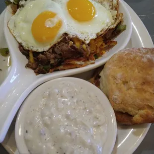 Butterfield Skillet was a huuuuge meal - all for around $15.00 with coffee - phewww