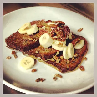 Banana Nut Bread French Toast