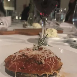 Eggplant parmesan
