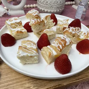strawberries and shortcake danishes