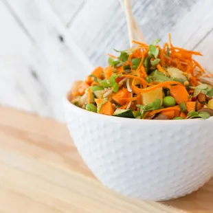 Build your own veggie bowl