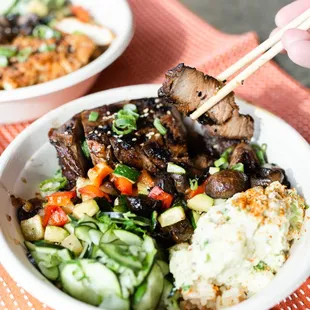 Beef teriyaki bowl
