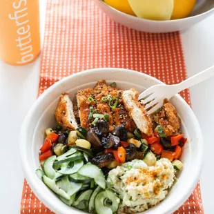 Teriyaki chicken bowl