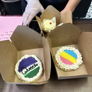 Pride week sugar cookies