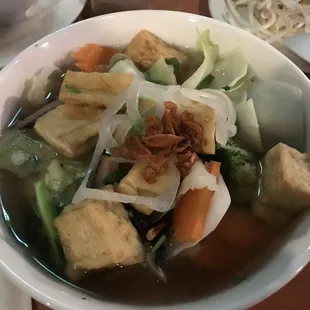 Veggie pho