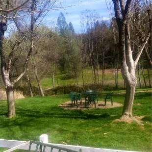 Lovely place to sip on a glass of wine, have a picnic.....