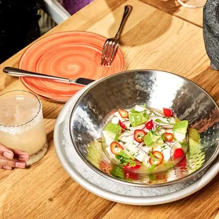 Young Coconut Ceviche