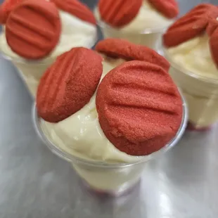 Strawberry Banana Puddings