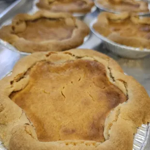 Sweet Potato Pies made with our Butter Cookie Crust