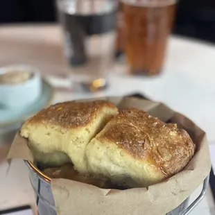 Warm Honey Glazed Biscuits